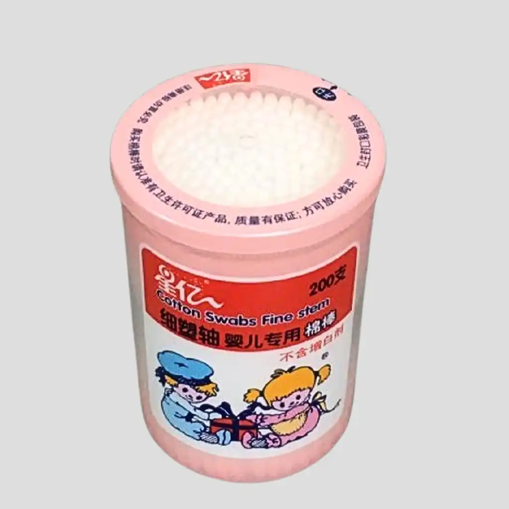 Cotton Swabs Fine Stem Mini Buds