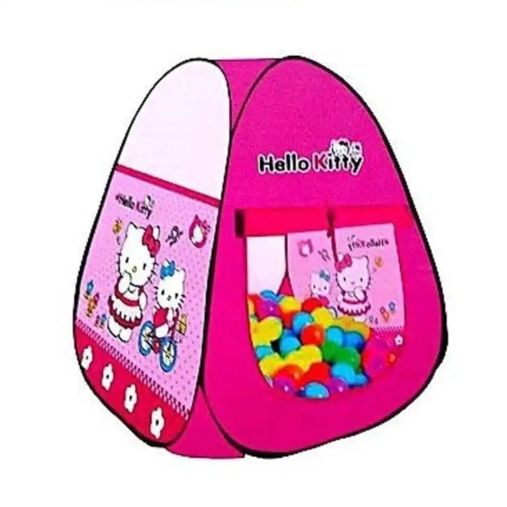 Tent Play House Toy for Kids 85 cm With 50 Ball Set