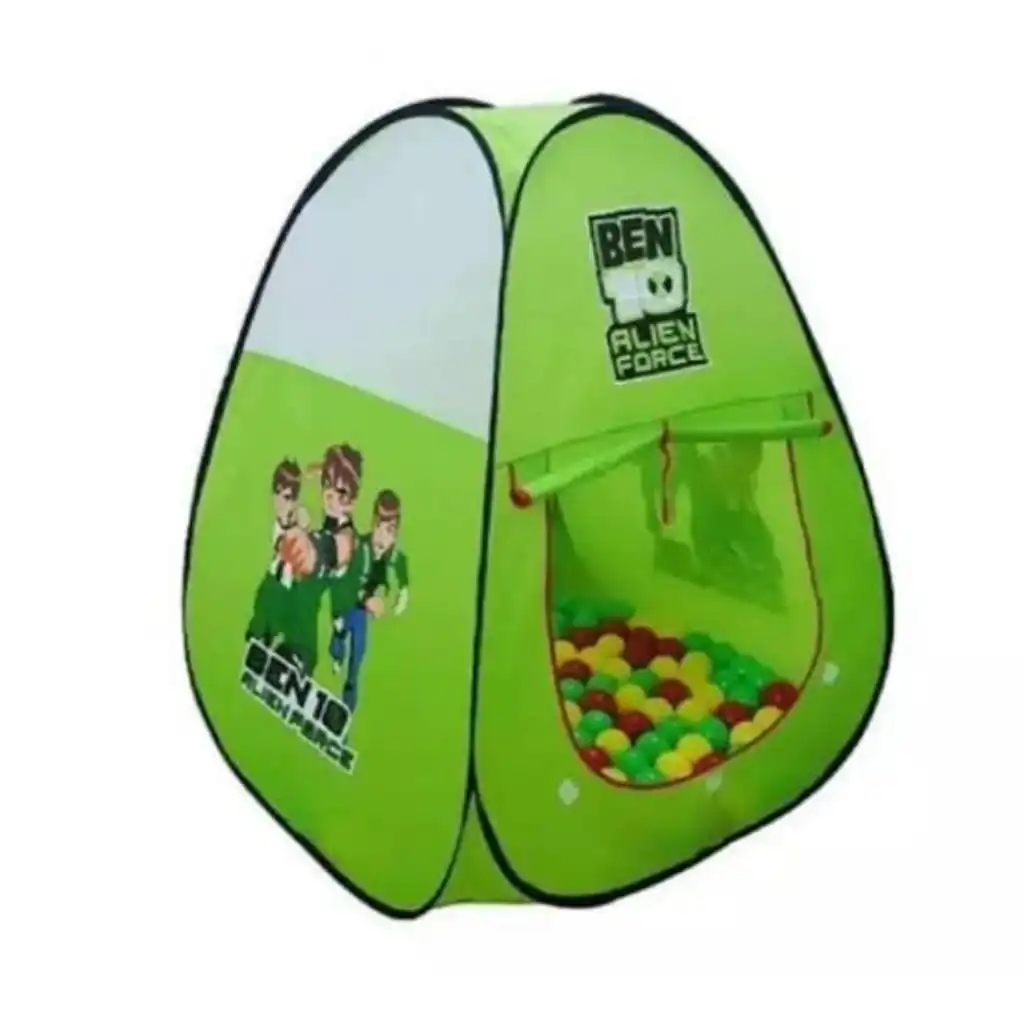 Tent Play House Toy for Kids 120 cm With 100 Ball Set